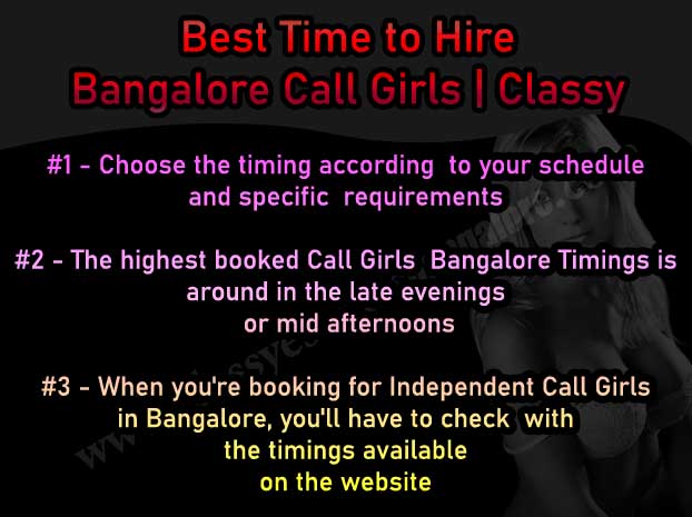 Time to Hire Bangalore Call Girls