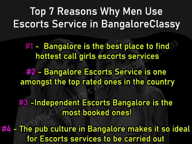 Why Men Use Escorts Service in Bangalore